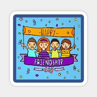 Happy Friendship Day Magnet