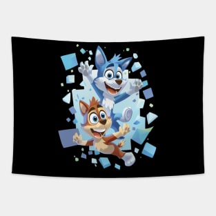 Bluey Unforgettable Unfolds Tapestry