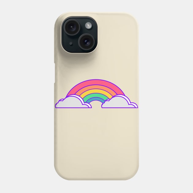 rainbow kids gift Phone Case by AlfinStudio