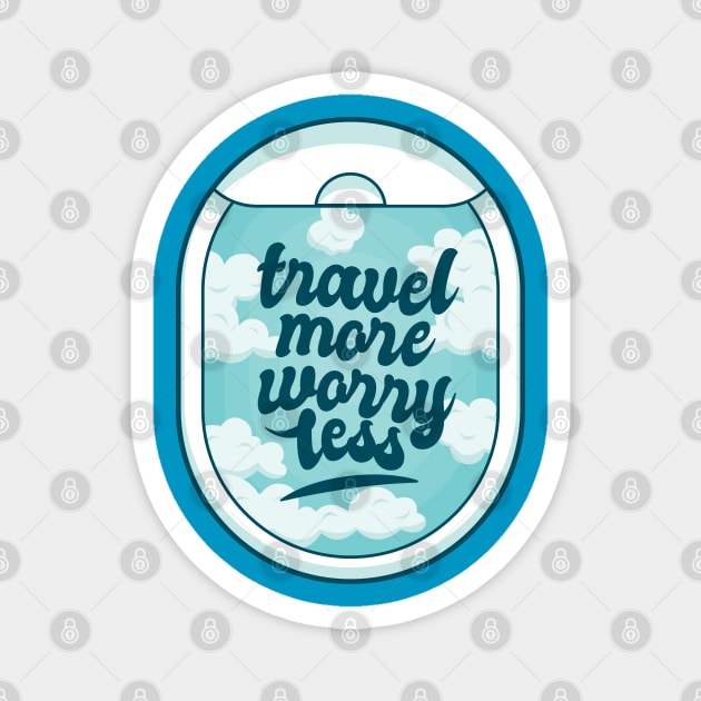 Travel Quote Magnet by Safdesignx