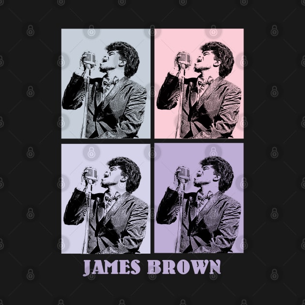 James Brown 1988S Pop Art by KERIKIL