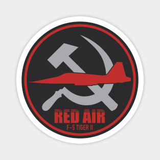 F-5 Tiger II - Red Air Aggressor (Small logo) Magnet