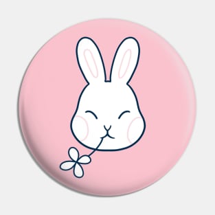 Lucky Bunny Emblem Pin