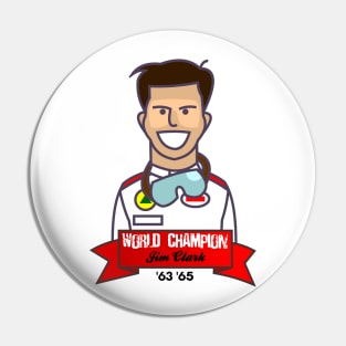 Jim CLARK Pin