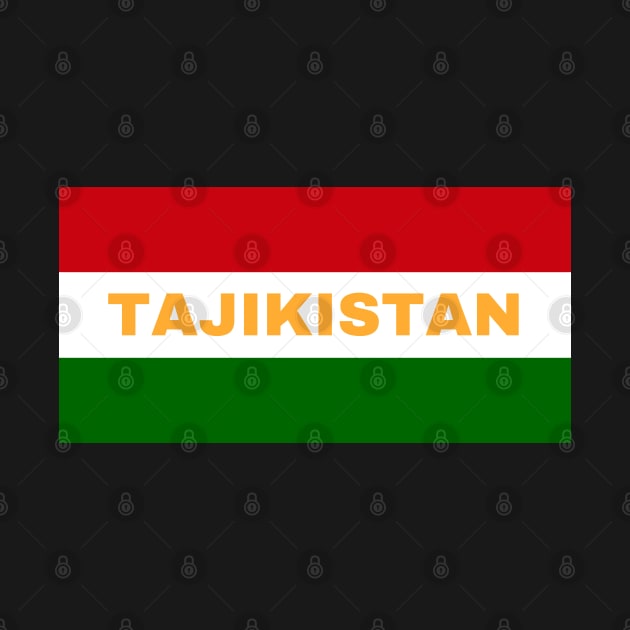 Tajikistan Flag Colors by aybe7elf