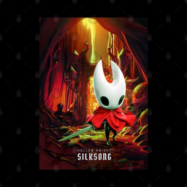 Hollow Knight Silksong by syanart