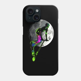 Moon Tripping - Scooter Rider Phone Case