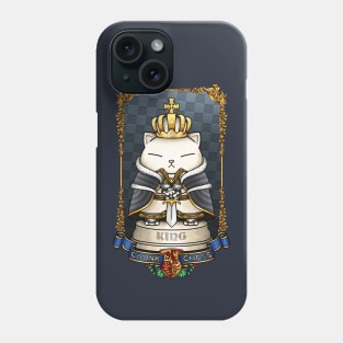 Medieval Chess Cat King Phone Case