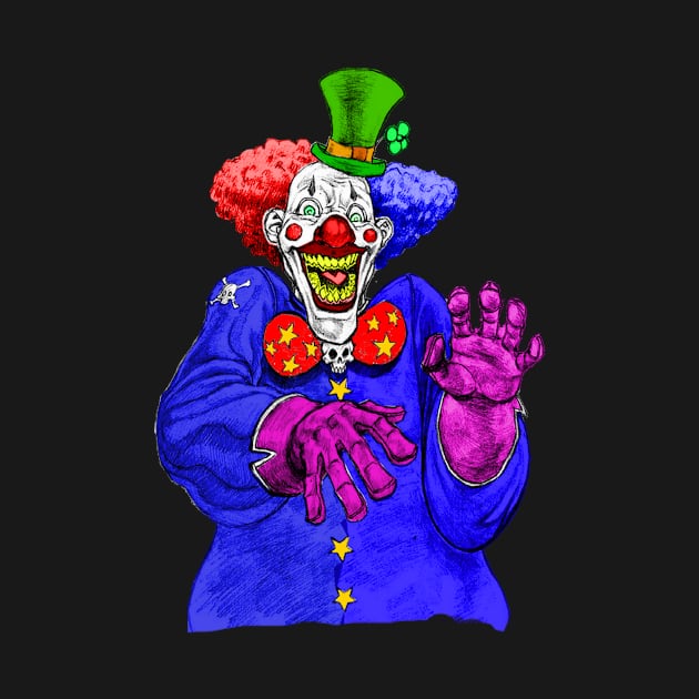 Hat clown creepy by richercollections