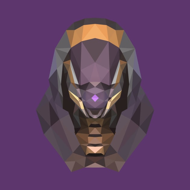 Low Poly Tali Mass Effect by hoodwinkedfool