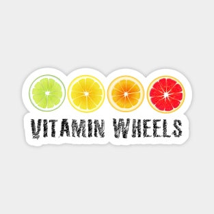 Lime Lemon Orange Vitamin Citrus Wheels of a Power of Juice Health Food choices and living Greenway for your own strong Health benefits and vitality life Magnet