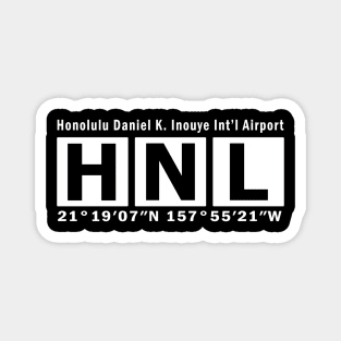 HNL Airport, Honolulu Daniel K. Inouye International Airport Magnet