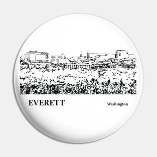 Everett Washington Pin