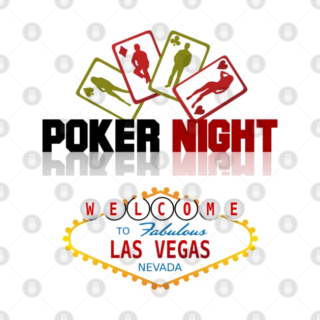 Poker In Las Vegas by Aspectartworks