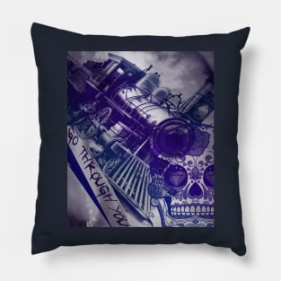 ghost train bound for glory Pillow