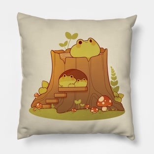 Frog family Pillow