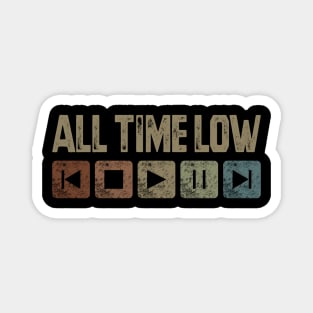 All Time Low Control Button Magnet