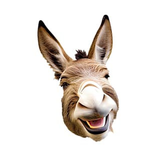 A Smiling cute Donkey T-Shirt