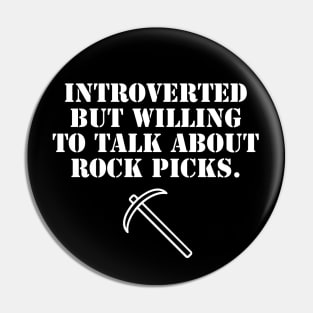 Rock picks Pin