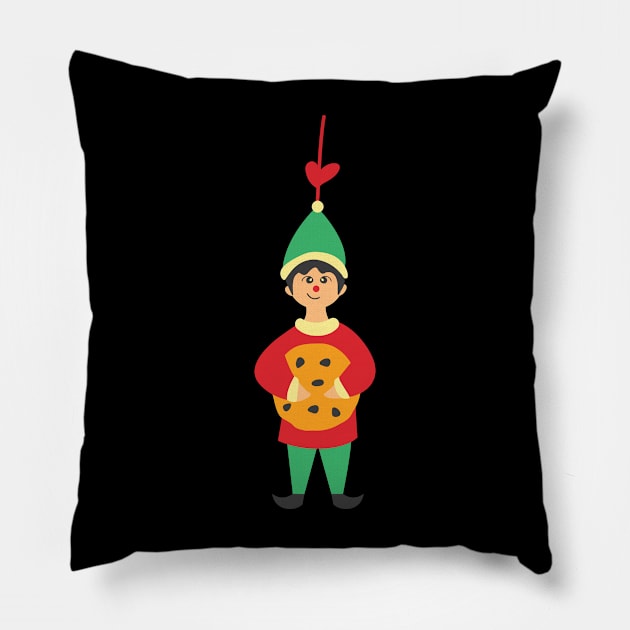 funny christmas t-shirt Pillow by ldcreation