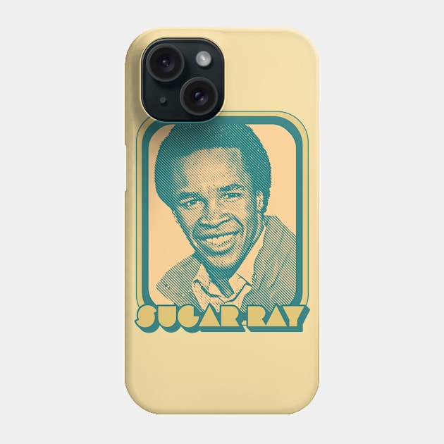 Sugar Ray Leonard  /// Retro Style Black Power Tribute Design Phone Case by DankFutura