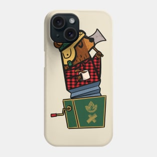 Lumbearjack in the Box Phone Case