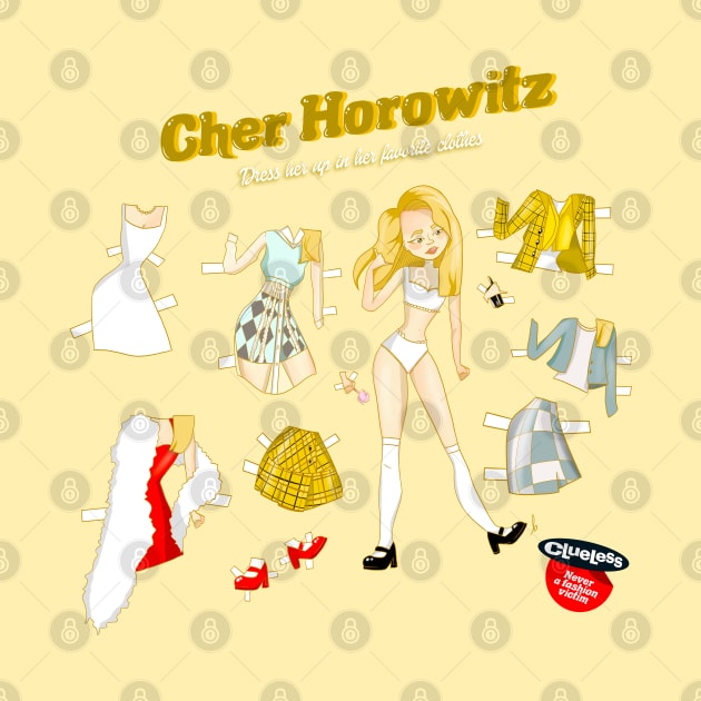 Cher - Clueless - Paper Doll by themunchkinboutique