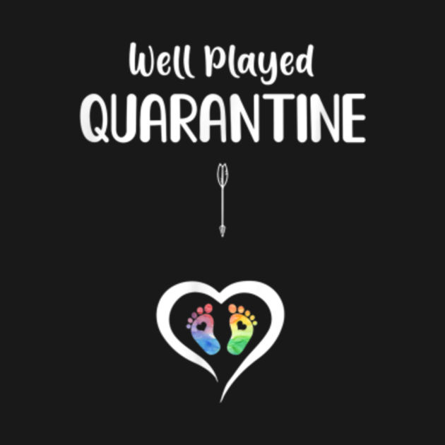 Download Well Played Quarantine Pregnancy Announcement - Quarantine - Tank Top | TeePublic