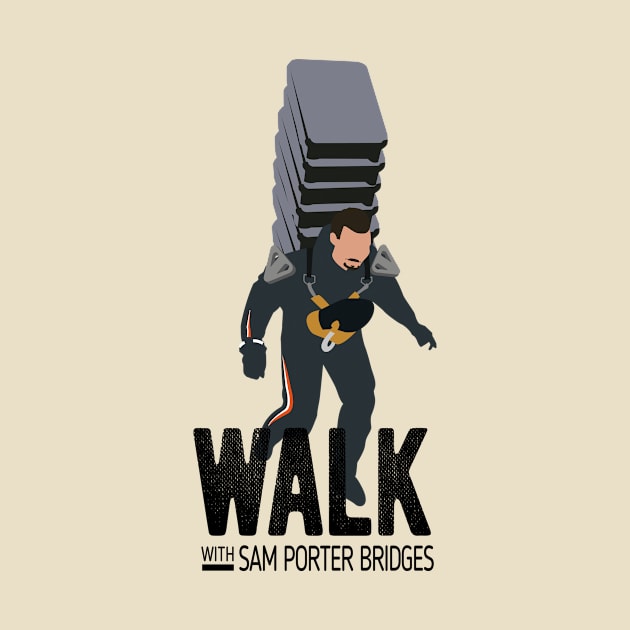 Death Stranding "WALK with Sam Porter Bridges" by LittleBearArt