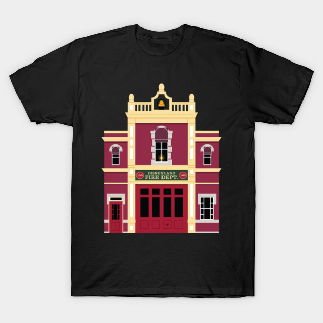 disney world fire department shirt