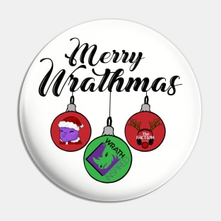 LTO Merry Wrathmas Tri Logo Design Pin