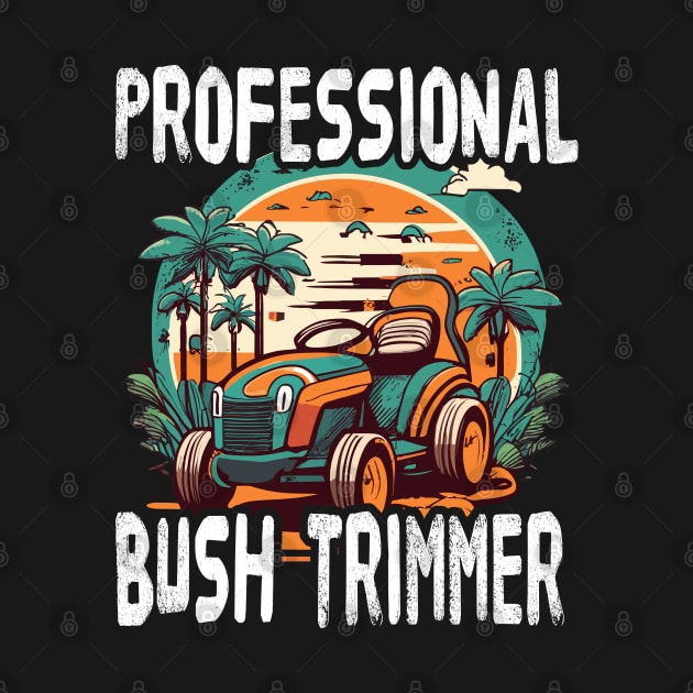 Professional Bush Trimmer Lawnmower Landscape by Outrageous Flavors