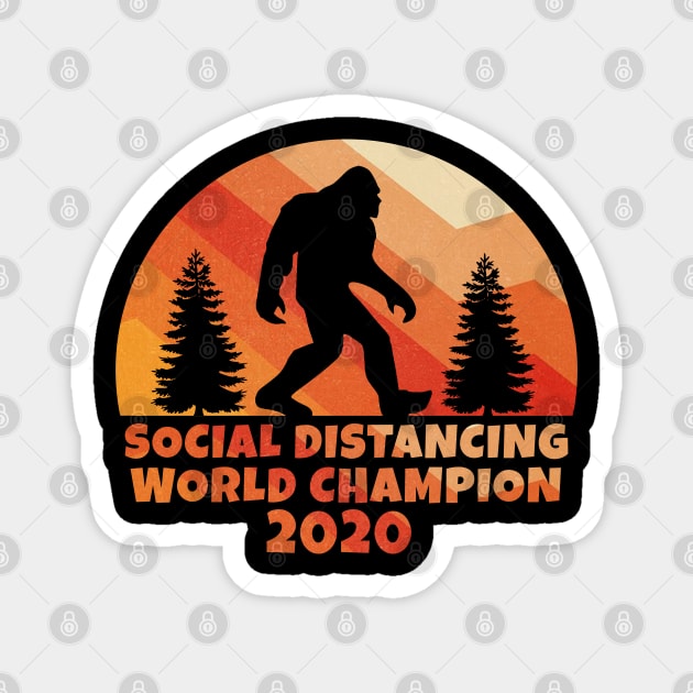 Social Distancing world champion Magnet by Tekad Rasa