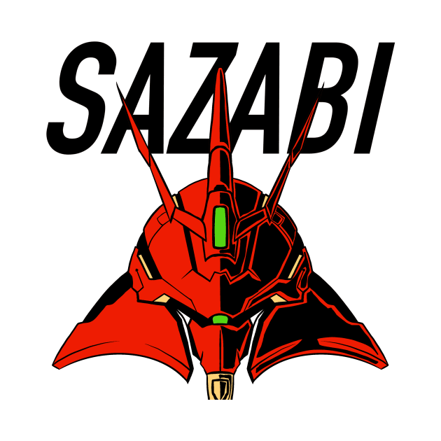Sazabi Gundam by feringrh