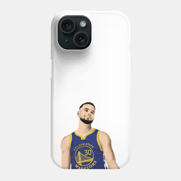 Stephen Curry Golden State Warriors Phone Case by knnthmrctn