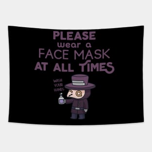 Please Wear A Face Mask Tapestry