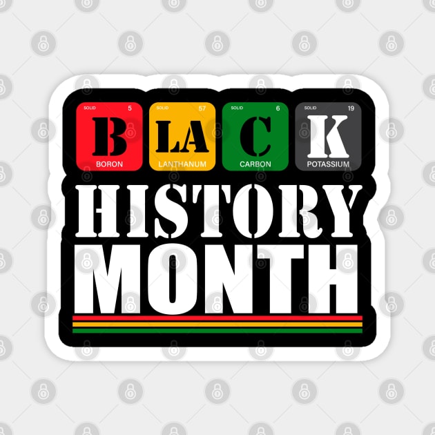 Black History Month Magnet by For the culture tees