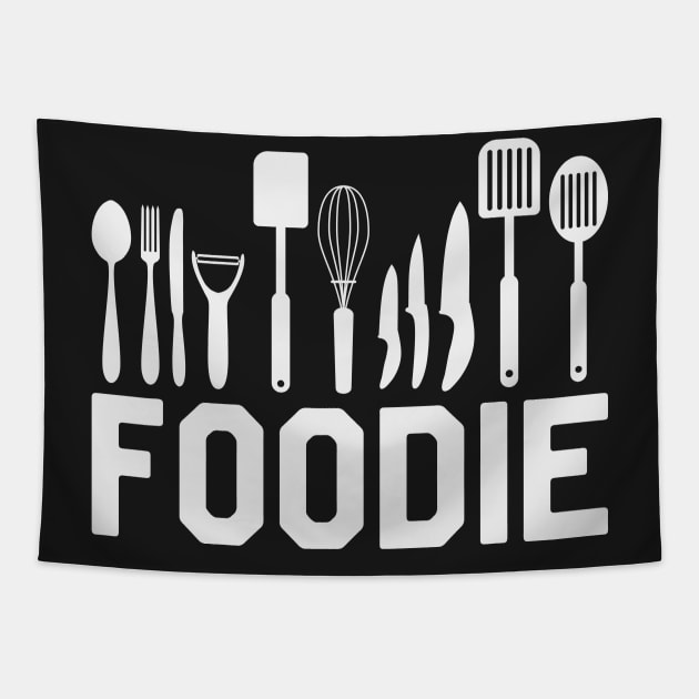 Chef Foodie Cook Tapestry by kdpdesigns