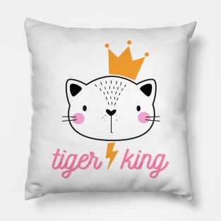 tiger king tshirts Pillow