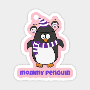 Christmas Penguin Pajama Animal Costume Mommy Penguin Shirt T-Shirt Magnet