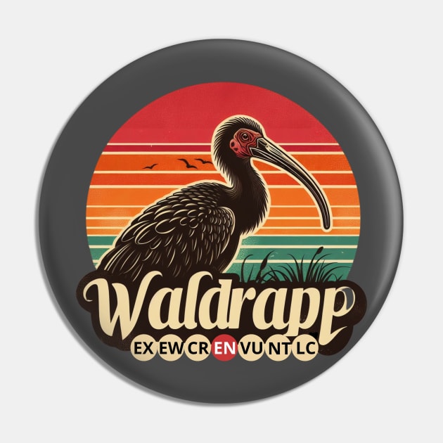 WALDRAPP (Geronticus eremita) critically endangered bird Pin by TRACHLUIM
