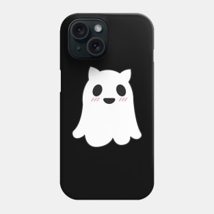 Cute cat ghost Phone Case