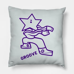 Weird Groove is the best. minimalist design for Friday vibes Pillow