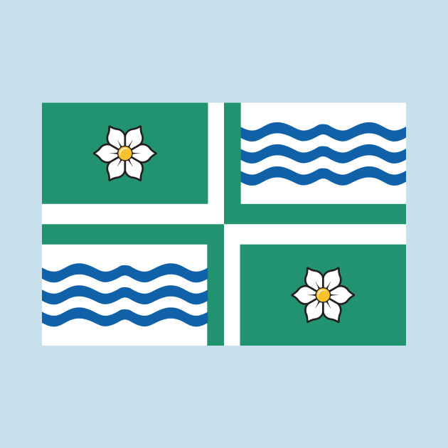 Disover Flag of Langley, British Columbia (Canada) - Flag - T-Shirt