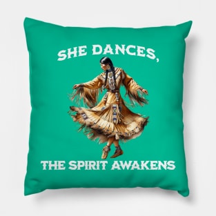 She Dances, The Spirit Awakens Pillow