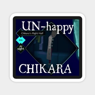 Ai Nirvana Initiative Chikara Horadori Unhappy Chikara Sticker Magnet