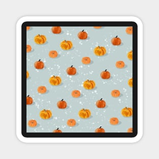 Halloween pumpkins pattern Magnet