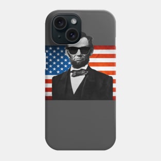 Abroham Lincoln Independence Day Shirt Phone Case