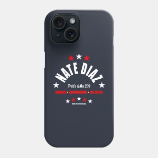 Nate Diaz RED/WHT Phone Case