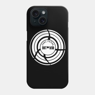 Make Music Not War (White) Phone Case